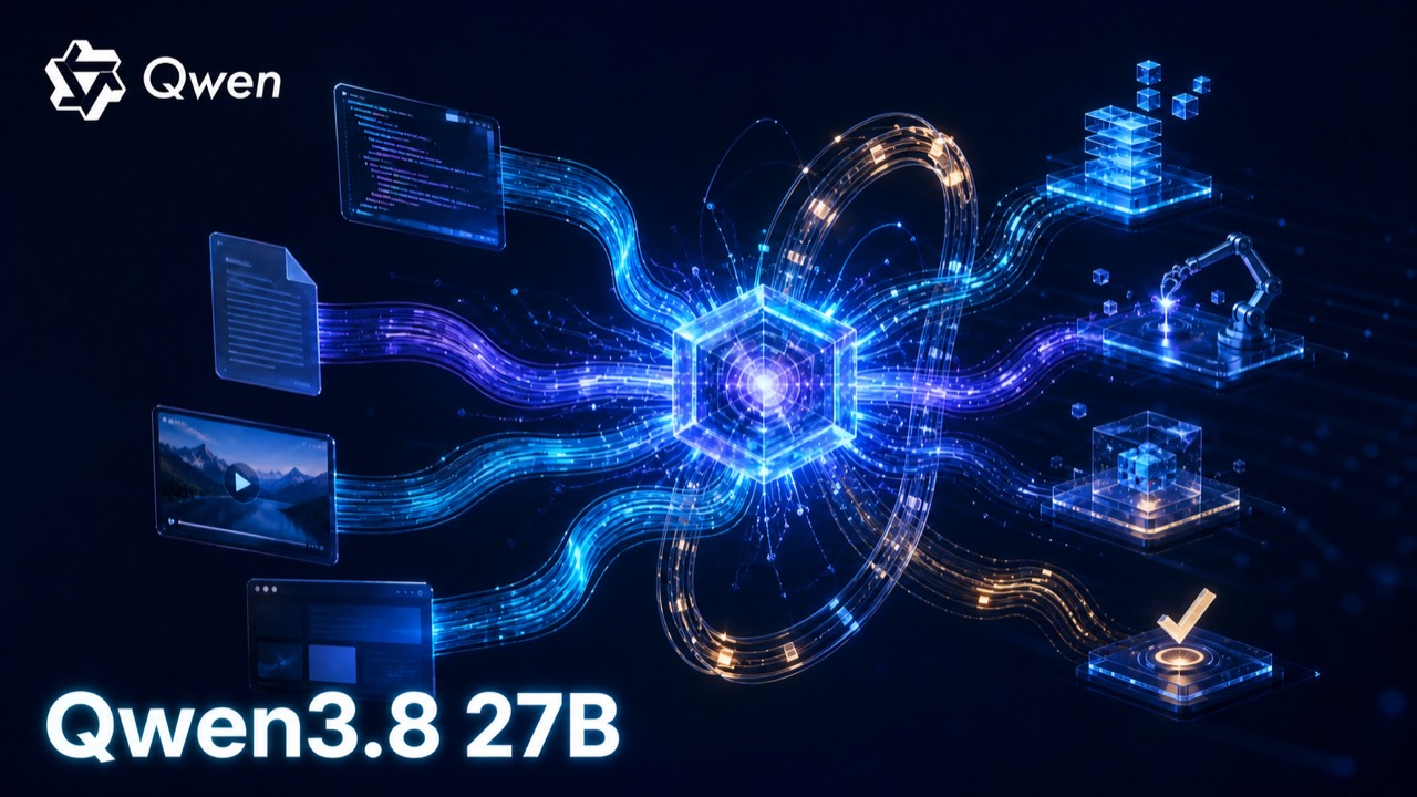 Qwen3.8-27B มาแล้ว: โมเดลโอเพนเวตที่ขยับจากแชตบอตสู่ผู้ช่วยลงมือทำ